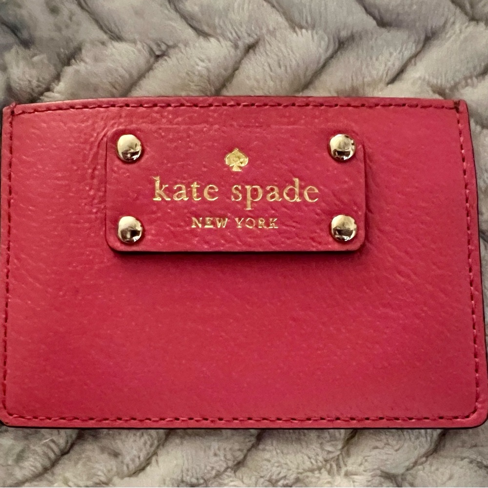 Kate Spade Vibrant Pink Card Case